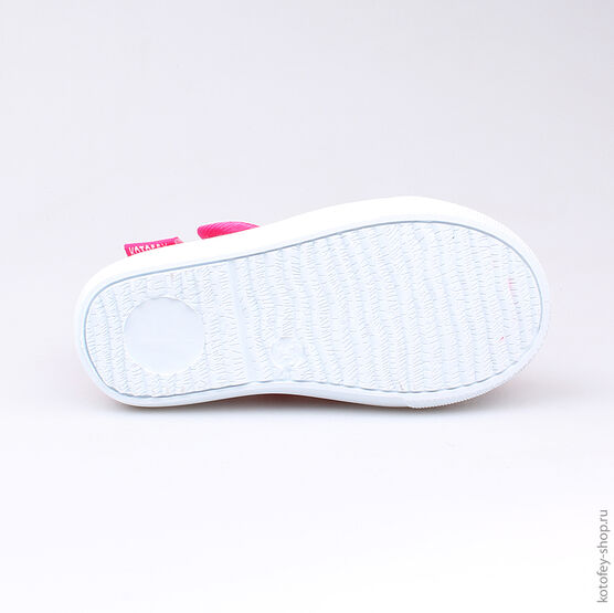 231104-12 Текстильная обувь для девочки фуксия фото №3