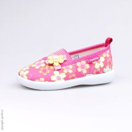 231108-11 Текстильная обувь для девочки фуксия