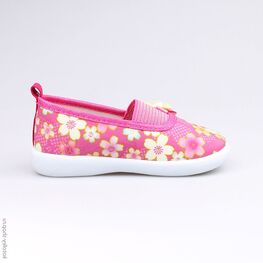 231108-11 Текстильная обувь для девочки фуксия фото №2