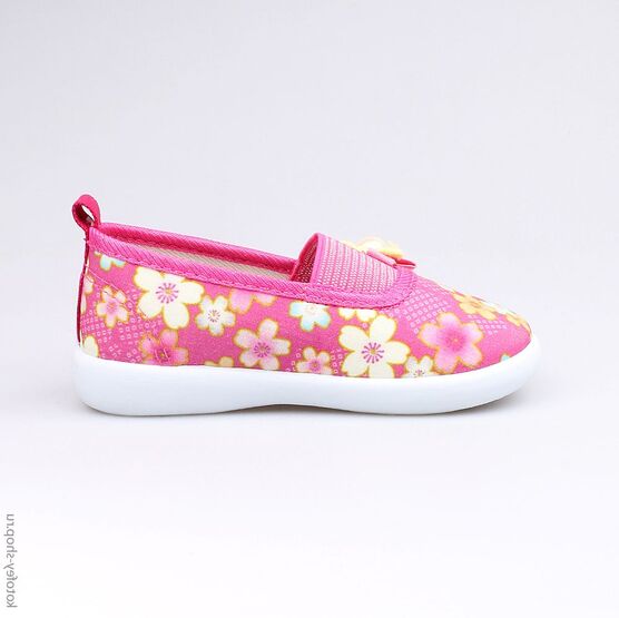 231108-11 Текстильная обувь для девочки фуксия фото №2