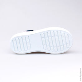 231108-12 Текстильная обувь для девочки светло-синий фото №3