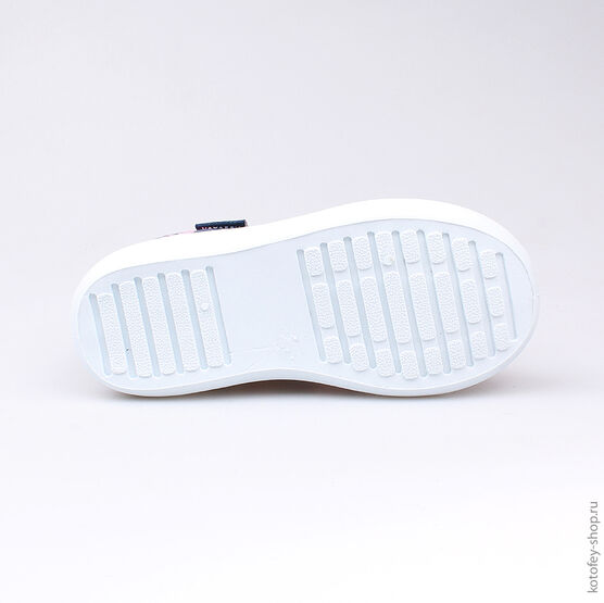 231108-12 Текстильная обувь для девочки светло-синий фото №3