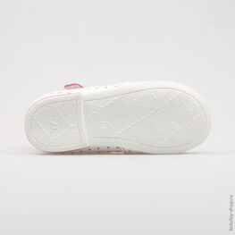 232059-22 Туфли для девочки бел-фук фото №3