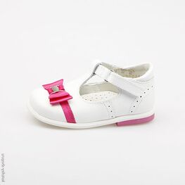 232063-22 Туфли для девочки бел-фук