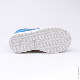 232069-22 Полуботинки для девочки светло-синий фото №3