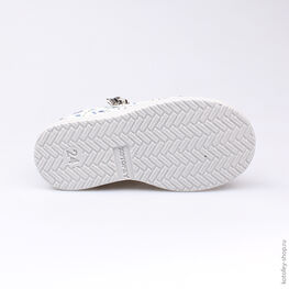 232069-24 Полуботинки для девочки син-бел фото №3