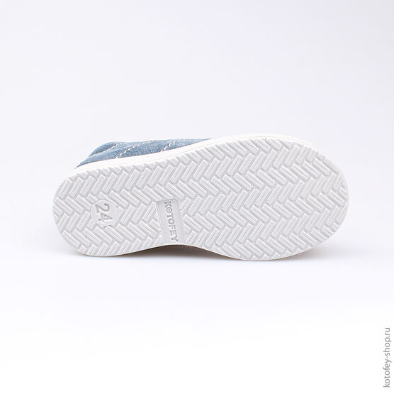 232074-21 Полуботинки для мальчики светло-синий фото №3