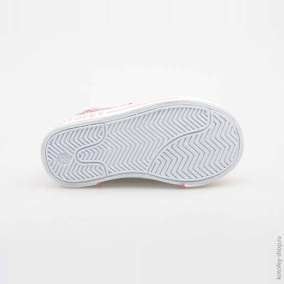 241004-11 Кеды для девочки гол-роз фото №3