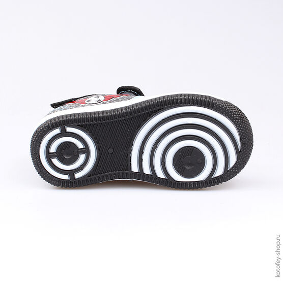 241013-11 Текстильная обувь для мальчики серый фото №3