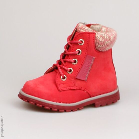 252058-34 Ботинки для девочки фуксия