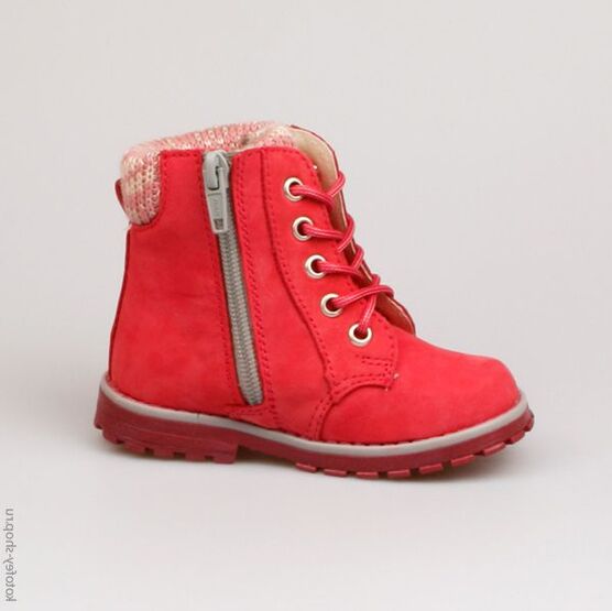 252058-34 Ботинки для девочки фуксия фото №2