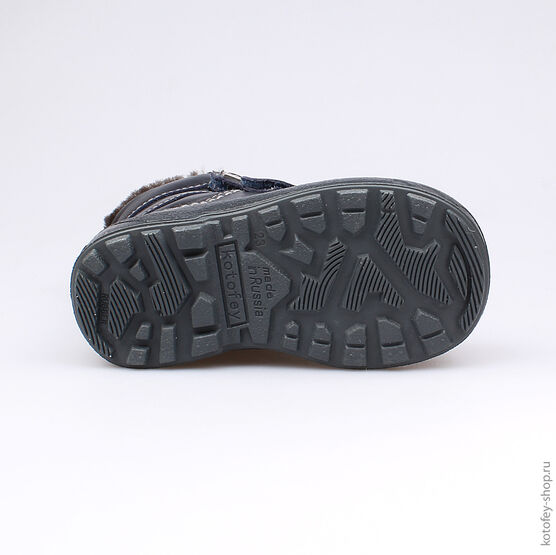 252078-52 Сапожки для мальчики светло-синий фото №3