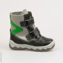 252099-42 Сапожки для мальчики серый фото №2