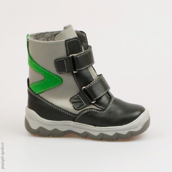 252099-42 Сапожки для мальчики серый фото №2