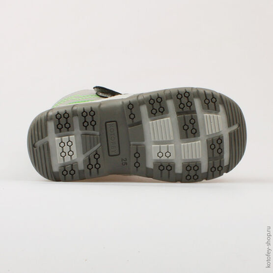 252099-42 Сапожки для мальчики серый фото №3