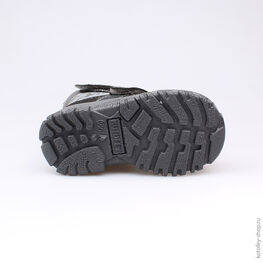 252112-42 Сапожки для мальчики серый фото №3