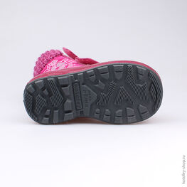 252114-42 Сапожки для девочки фуксия фото №3