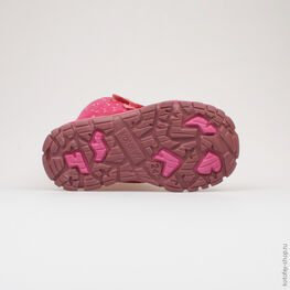 254001-44 Сапожки для девочки фуксия фото №3