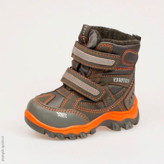 254924-47 Мембранные ботинки для мальчики серый