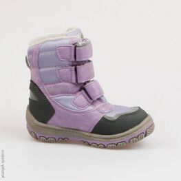 254930-42 Мембранные ботинки для девочки сиреневый фото №2