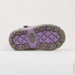 254930-42 Мембранные ботинки для девочки сиреневый фото №3