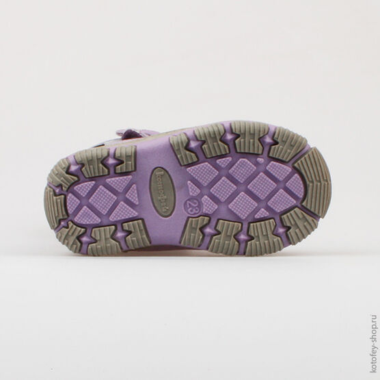 254930-42 Мембранные ботинки для девочки сиреневый фото №3