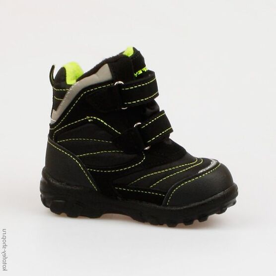 254931-41 Мембранные ботинки для мальчики чер-сал фото №2
