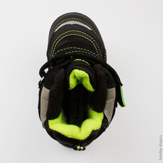 254931-41 Мембранные ботинки для мальчики чер-сал фото №4