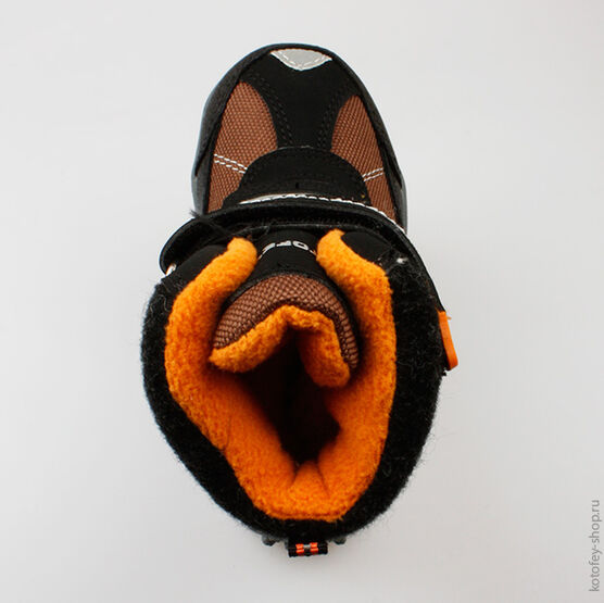 254932-41 Мембранные ботинки для мальчики чер-кор фото №4