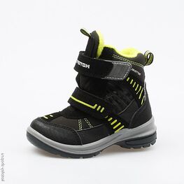 254933-41 Мембранные ботинки для мальчики чер-сал