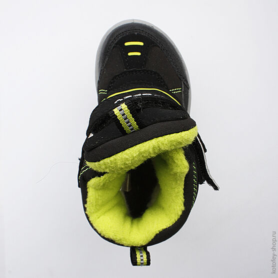 254933-41 Мембранные ботинки для мальчики чер-сал фото №4