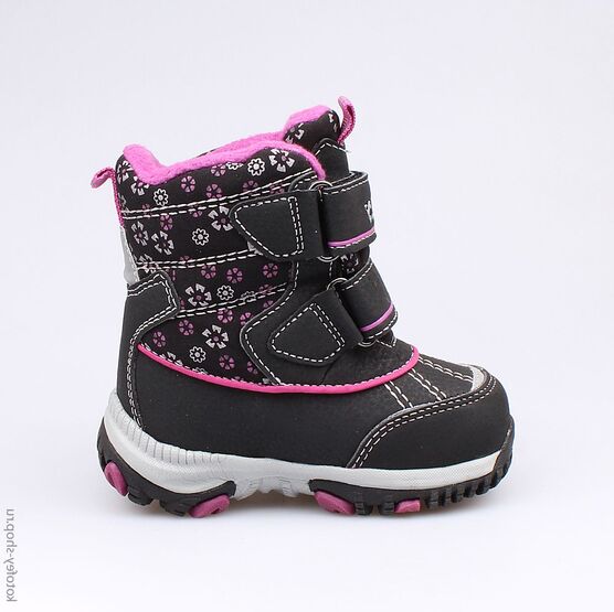 254934-42 Мембранные ботинки для девочки чер-фук фото №6