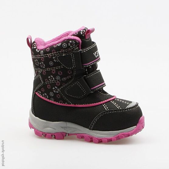 254934-42 Мембранные ботинки для девочки чер-фук фото №2
