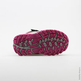 254934-42 Мембранные ботинки для девочки чер-фук фото №3