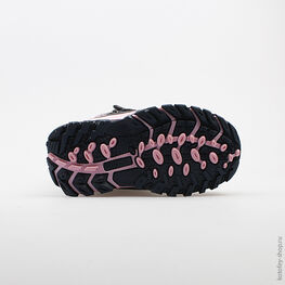 254934-43 Мембранные ботинки для девочки син-роз фото №3