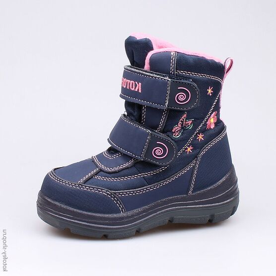 254941-41 Мембранные ботинки для девочки син-фук