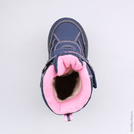 254941-41 Мембранные ботинки для девочки син-фук фото №4