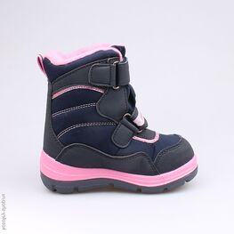 254942-41 Мембранные ботинки для девочки син-роз фото №2