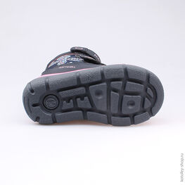 254942-41 Мембранные ботинки для девочки син-роз фото №3