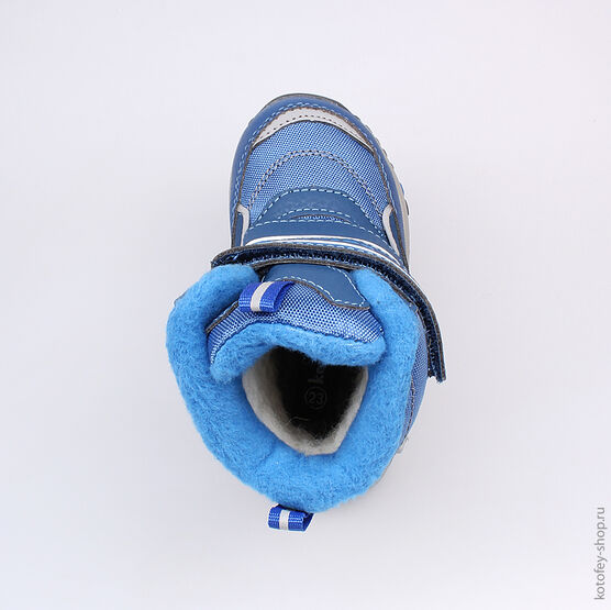 254943-42 Мембранные ботинки для мальчики светло-синий фото №4