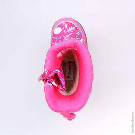 264914-41 Мембранные сапожки для девочки фуксия фото №4