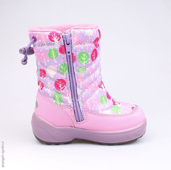 264914-42 Мембранные сапожки для девочки сиреневый фото №2