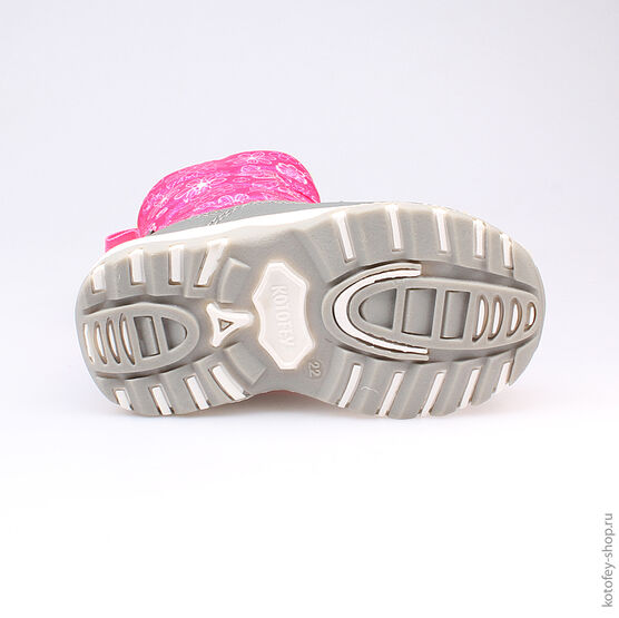 264915-41 Мембранные сапожки для девочки фук-сер-сал фото №3