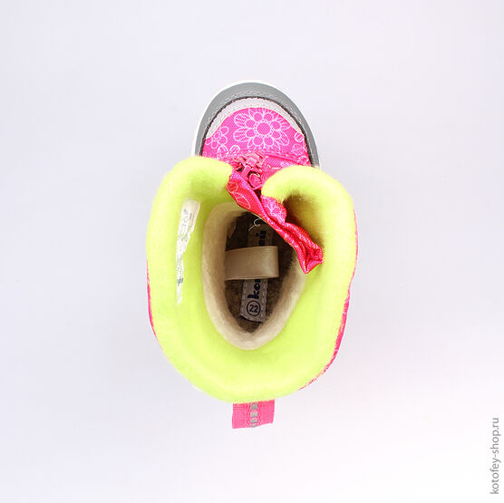 264915-41 Мембранные сапожки для девочки фук-сер-сал фото №4