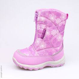 264915-42 Мембранные сапожки для девочки сиреневый