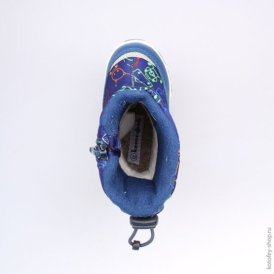 264916-41 Мембранные сапожки для мальчики светло-синий фото №4