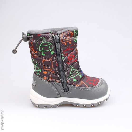 264916-42 Мембранные сапожки для мальчики серый фото №2