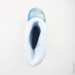 266007-11 Резиновые сапоги для мальчики син-цве фото №4