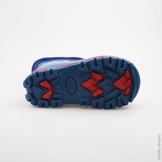 266008-11 Резиновые сапоги для мальчики светло-синий фото №3