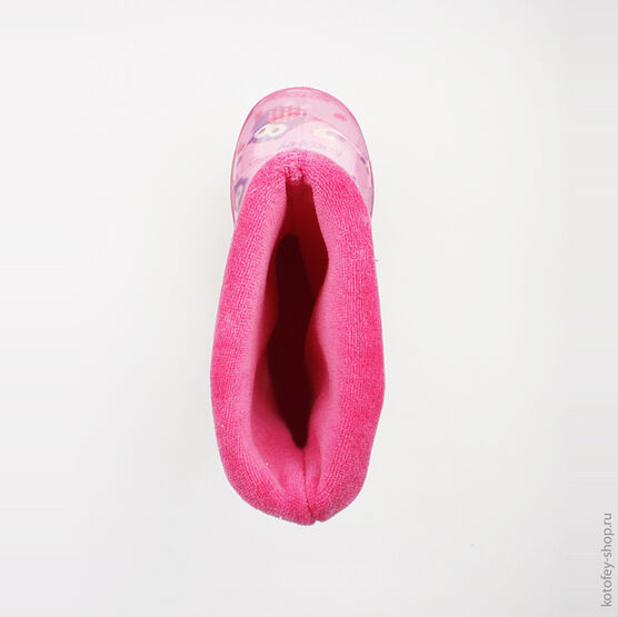 266010-11 Резиновые сапоги для девочки роз-цве фото №4